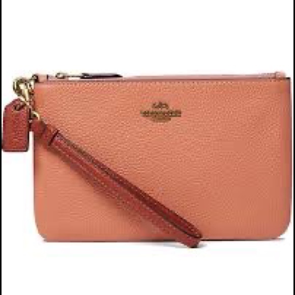 Coach SET Bag & Wallet/Wristlet in Light Coral - Picture 3 of 14